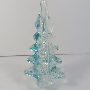 Vintage Glass Christmas Tree - Small Vintage Glass Christmas Tree 