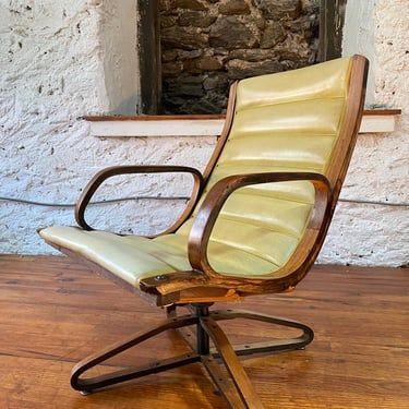 Mid century lounge chair Danish modern lounge chair mid century accent chair 