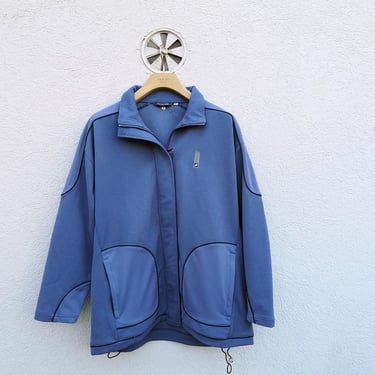 Adidas Track Jacket 80s Navy Blue Zip Up | Shop Exile