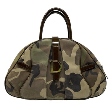 Dior Camo Bowler Bag
