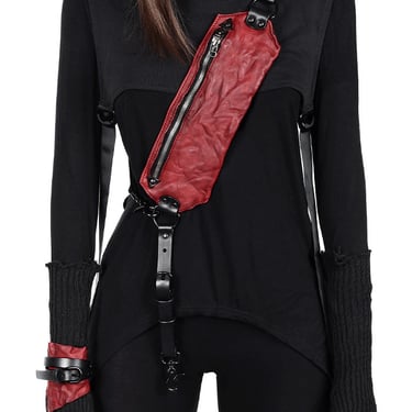 Ming Red Leather Bag