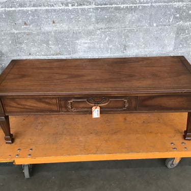 Vintage Coffee Table w/ Drawer (Seattle)