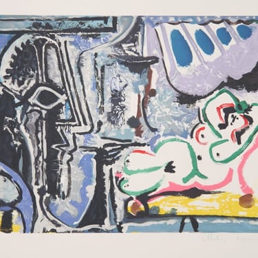 Le Peintre et Son Modele, Pablo Picasso (After), Marina Picasso Estate Lithograph Collection 