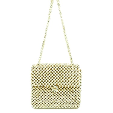 1960's Gold Beaded Bag