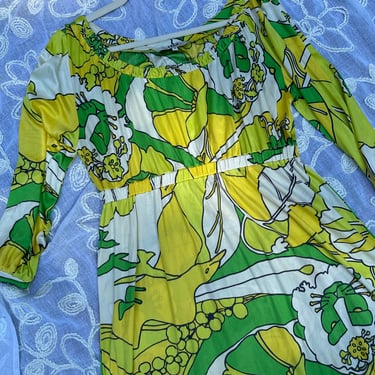 Tibi Silk Oversized Floral Print Dress 