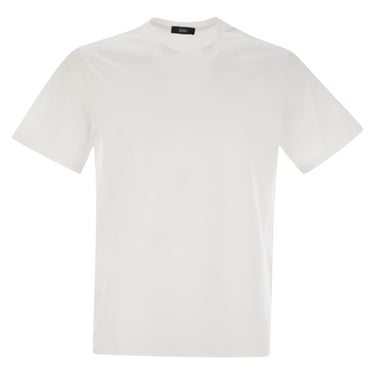 Herno Men Stretch Cotton T-Shirt