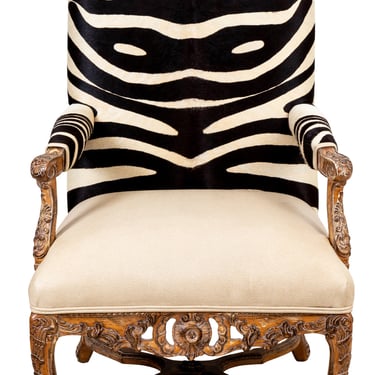 Zebra Hyde Armchair