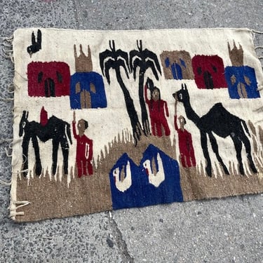 Handmade rug 45x33"