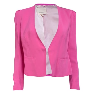 Rebecca Taylor - Pink Open Front Blazer Sz 4