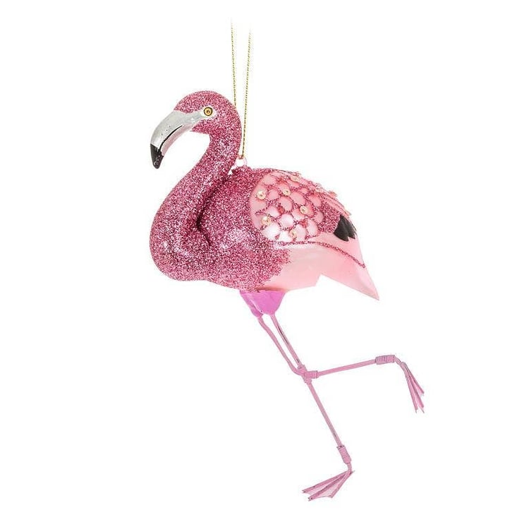 Pink Flamingo Ornament-6&quot;H