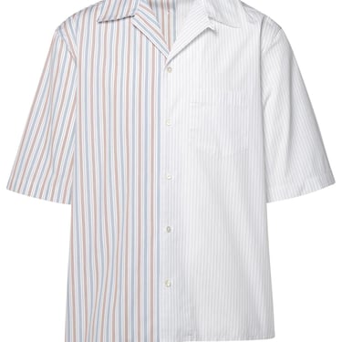 Lanvin Multicolor Cotton Shirt Man