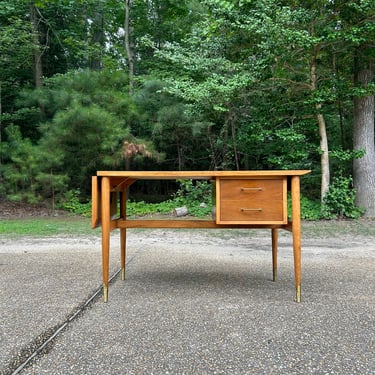 Mid Century Lane Copenhagen desk writing desk with extension 