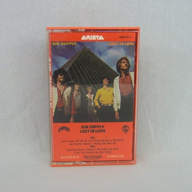Lost in Love (1980) by Air Supply on Cassette Tape - All Out of Love, Every Woman in the World - lite rock 