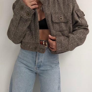 Favorite Ultra-Cropped &amp; Woven Jacket