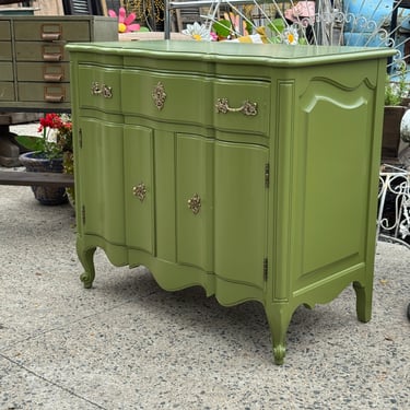 Lacquered French-Style Cabinet by Vintage Remedy