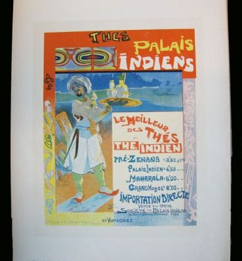 Maitres de L'Affiche Pl 199 Georges de Feure Thes Palais Indiens Lithograph Poster