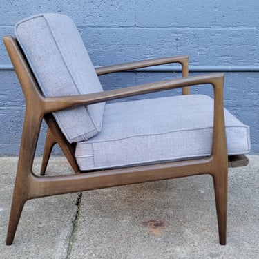 Ib Kofod-Larsen Lounge Danish Modern Chair 