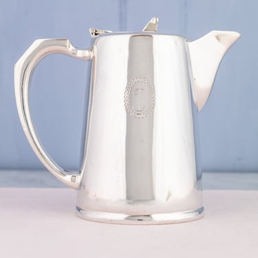 Vintage Silverplate Orient Line Coffeepot