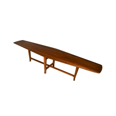 Edward Wormley Walnut Coffee Table Dunbar Mid Century Modern 