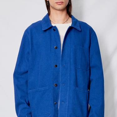 Blue Denim Field Coat
