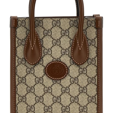 Gucci Men 'Gg' Mini Shopping Bag