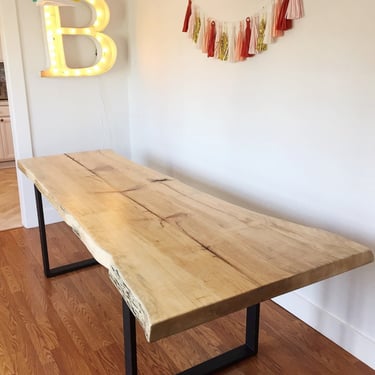 Custom Live Edge Dining Table Quote 