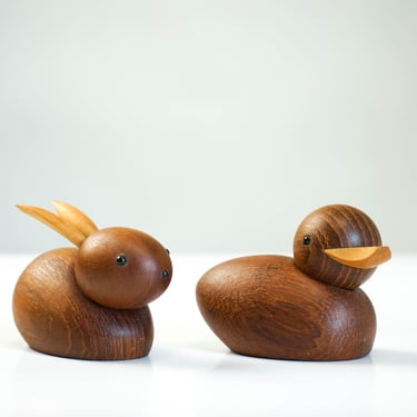 Duckling and Rabbit by Skjode Skjern of Denmark 