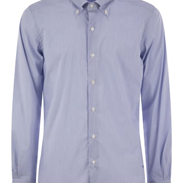 Fay Men Stretch Cotton Shirt