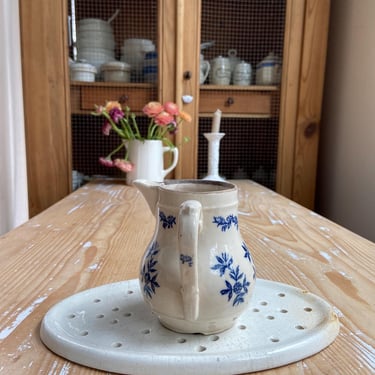 Beautiful vintage French St Uze milk jug | Grain Sac French