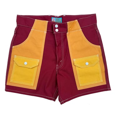 Manureva Deck Shorts "Cooper Ed." - Cerise Tutti Frutti