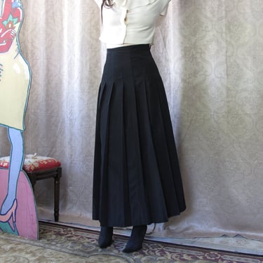 Vintage Gianfranco Ferre Pleated Maxi Skirt sz Sm 