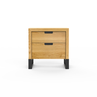 Aperture Side Table with Drawers