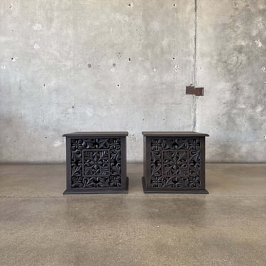 Pair of Moroccan Style Side Tables