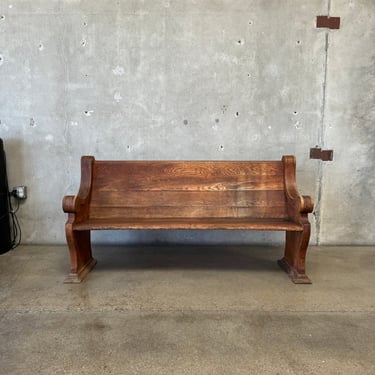 Antique Church Pew / Bench