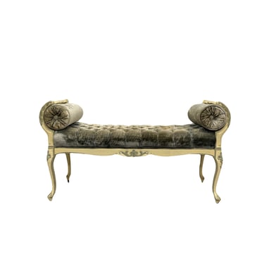 CUSTOMIZABLE: French Provincial Bench 