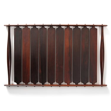 Slatted Rosewood Tray