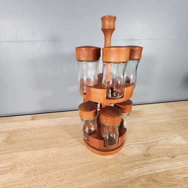 Digsmed Teak Spice Rack 