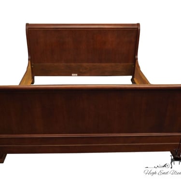 HIGH END Cherry Traditional Style King Size Sleigh Bed 589-13-154 