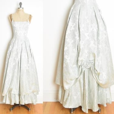 pink dress 90s Jessica McClintock for Gunne Sax 90s Dress – The Brooklyn Vintage Club main image 0