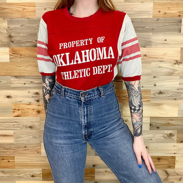 Vintage University of Oklahoma Jersey Shirt 