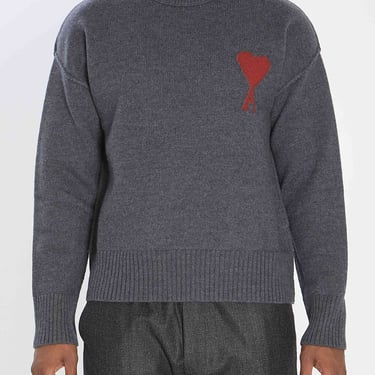 Ami Paris Men Ami De Coeur Sweater