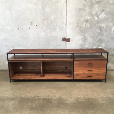 Industrial Media Console By Crate &amp; Barrel