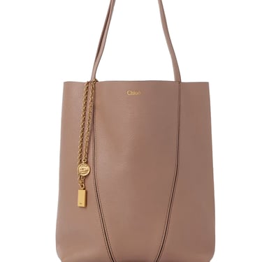 Chloé Women Chloé Spin Tote Bag In Grained Leather