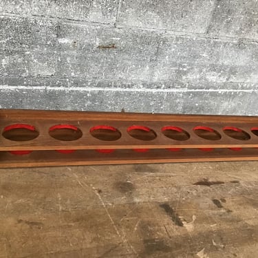 Mahogany Glassware Holder (Seattle)