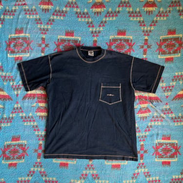 Vintage JNCO Pocket Contrast Heavystitch T-Shirt 