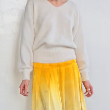 Milk Angora Pullover (L)