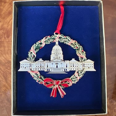 Retired United States Capitol Historical Society Ornament 1995 