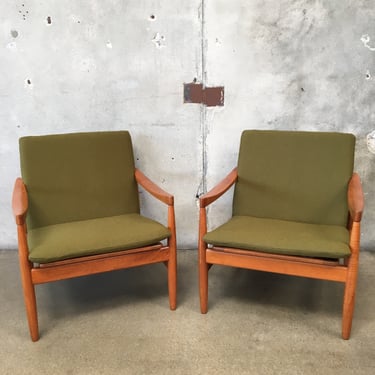 Mid Century Danish Teak Chairs By Skive Mablefabrik