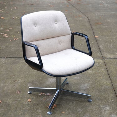 Vintage Commercial Office Chair by All-Steel, circa 1970s-80s, Knoll Pollack Style 
