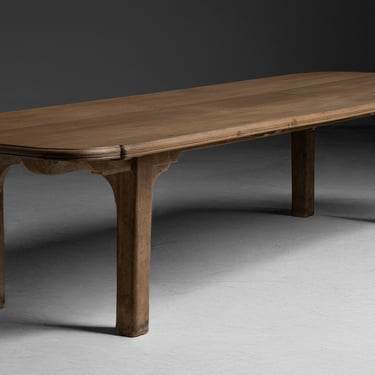 Massive Oak Dining Table